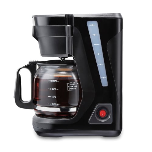 Proctor Silex® 12 Cup Coffeemaker, Black